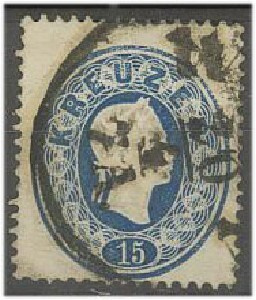 Itävalta Mi 22 b o