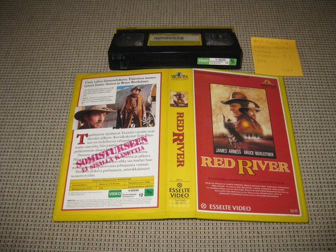 Red River-VHS (Esselte Video, Bruce Boxleitner, 1988)