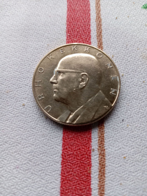 Säästöpankkiviikko raha 1967 Urho Kekkonen