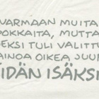 Kari Suomalainen, Isänpäivä, käyttämätön - pikkukuva 2