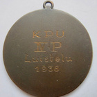 VANHA Mitali Urheiu Luistelu 1936 - pikkukuva 2