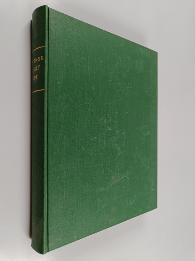 Svensk jakt 1961, 1-3, 5-12
