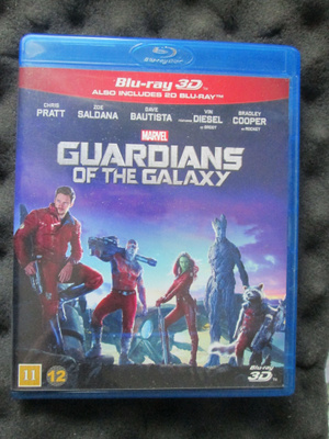 James Gunn: Guardians of the Galaxy Blu-Ray 2D + 3D