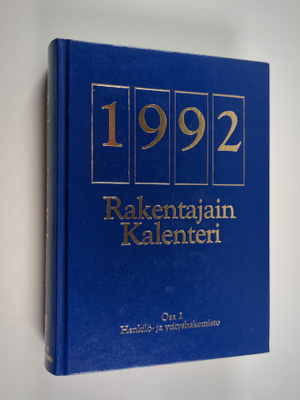 Rakentajain kalenteri 1992, Osa 2 : henkilö- ja yrityshak...