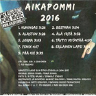 AIKAPOMMI 2016 - pikkukuva 2