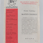 Susan Coolidge : Katyn toimet - pikkukuva 2