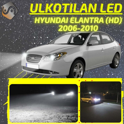 ELANTRA (HD) 2006-2010 Ulkoiset LED -valot