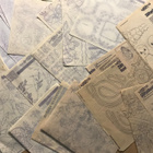 Silityskuvioarkkeja n. 50 kpl - pikkukuva 3