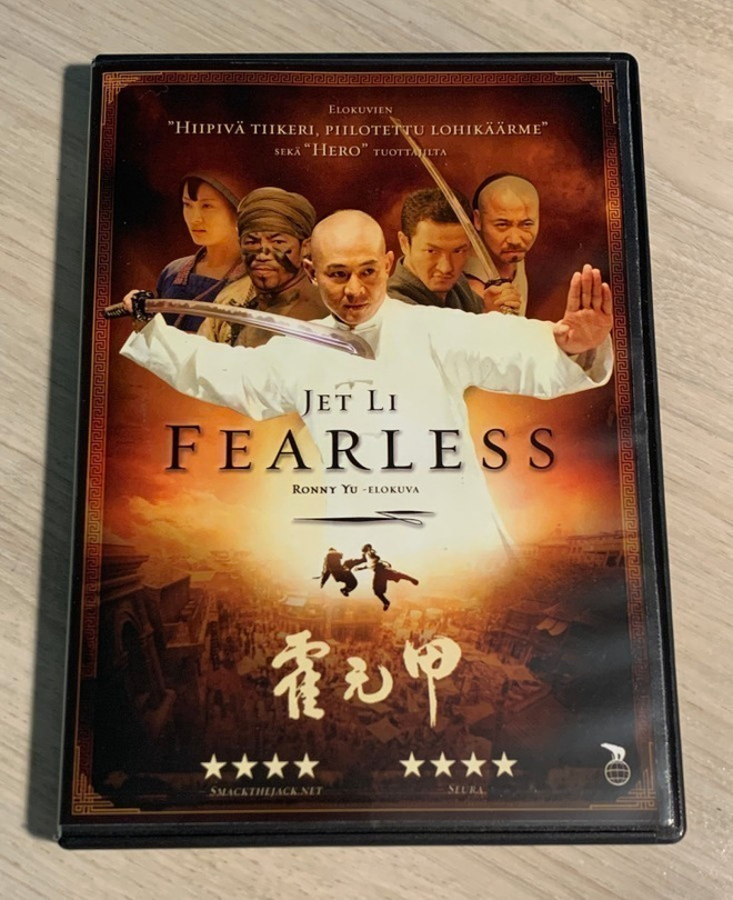 Fearless (2006) Jet Lin viimeinen kung fu -elokuva