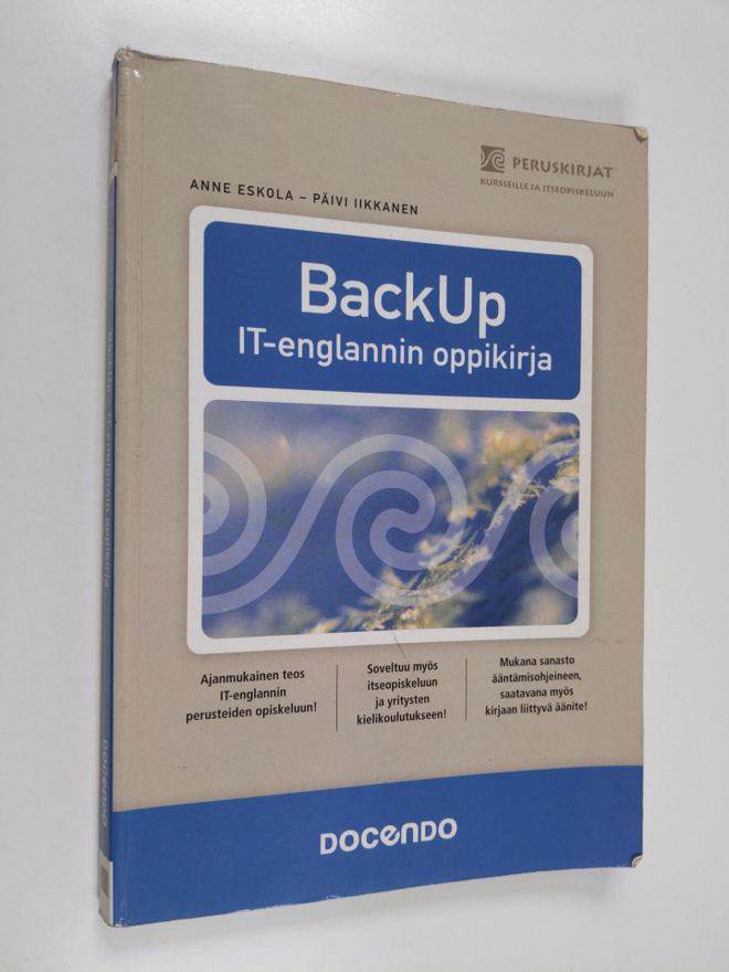 Anne Eskola : Backup : it-englannin oppikirja