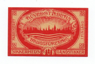 Tulitikkuetiketti: Katso kuva.
