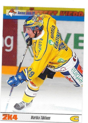 2003-04 CardSet #110 Markku Tähtinen Lukko