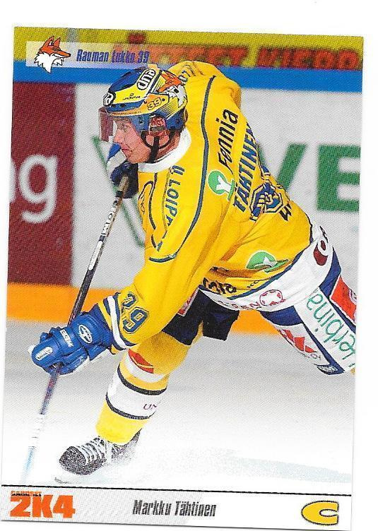 2003-04 CardSet #110 Markku Tähtinen Lukko