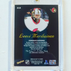 Leevi Meriläinen - 23-24 SkyBox NHL E-X 2000 Autographics - pikkukuva 2