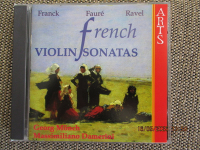 FRENCH VIOLIN SONATAS (CD)