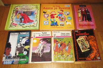 Kirjapaketti lasten- ja nuortekirjoja