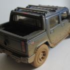 2005 HummerN2 Sut Kinsmart auton pienoismalli pit 12cm - pikkukuva 3