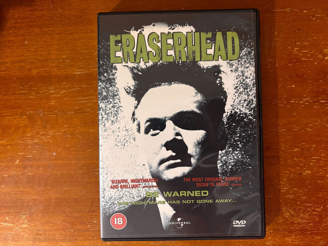 Eraserhead DVD