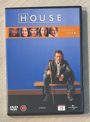 House: Kausi 1 (6DVD) Hugh Laurie