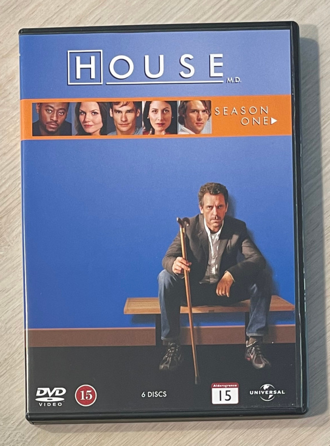 House: Kausi 1 (6DVD) Hugh Laurie