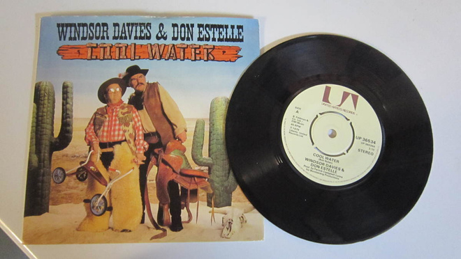 7" single UK 1979 Windsor Davies & Don Estelle : Cool Water