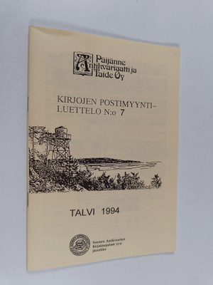 Kirjojen postimyyntiluettelo n:o 7 talvi 1994