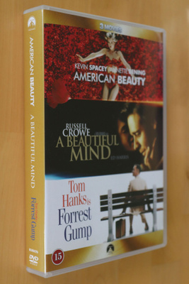 3DVD American Beauty, Kaunis mieli ja Forrest Gump -boksi