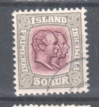 Islanti 1907 50 aur