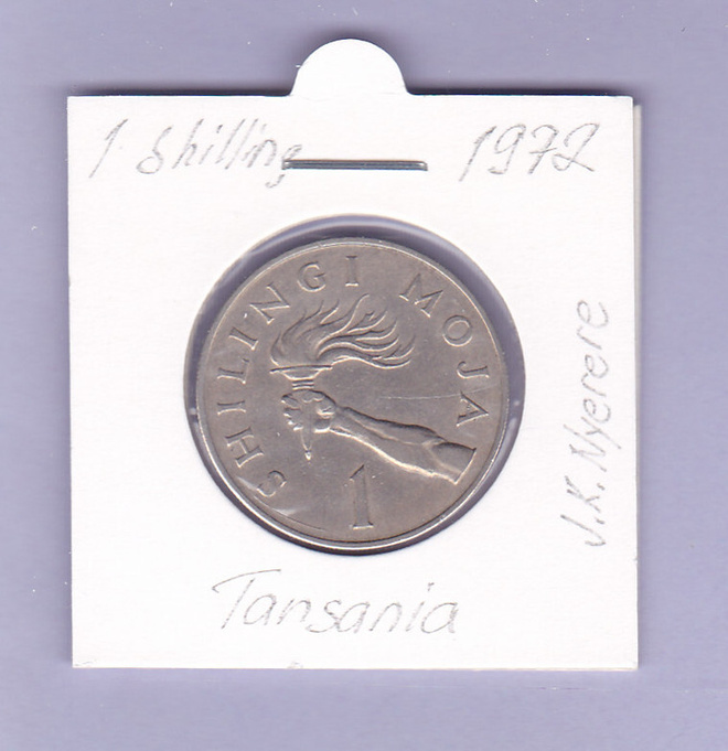 Tansania 1 Shilling v.1972 KM#4