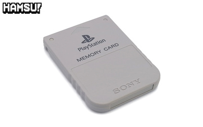 Aito Sony PS1-muistikortti | Harmaa