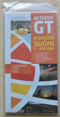 Retkeily GT Pohjois-Suomi 1:400 000