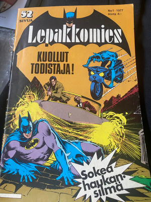 Lepakkomies 1/1997 - Batman-lehti