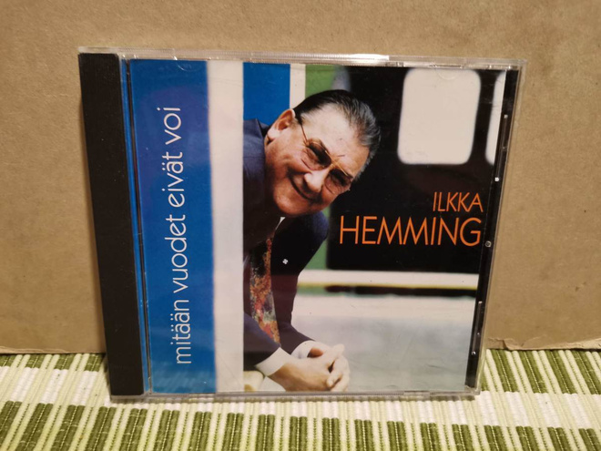 Ilkka Hemming(Kivikasvot):Mitään vuodet eivät voi CD