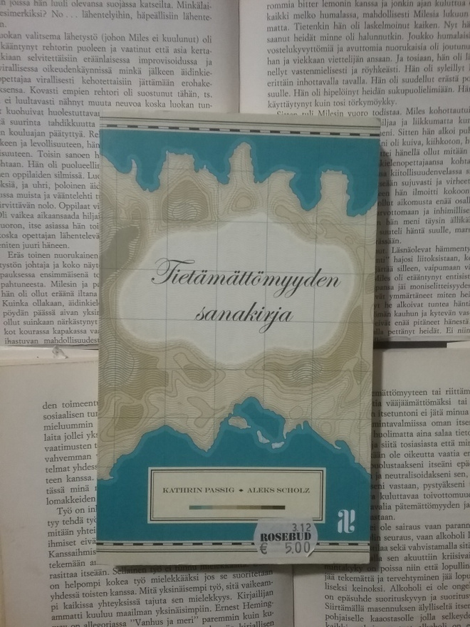 Passig, Scholz - Tietämättömyyden sanakirja (pokkari)