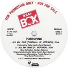 PORTOFINO :: ALL MY LOVE :: VINYYLI MAXI 12" PROMO 1986 - pikkukuva 3