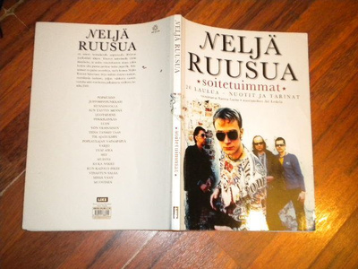 Nuottikirja : Neljä Ruusua: Soitetuimmat – 20 laulua - 2001