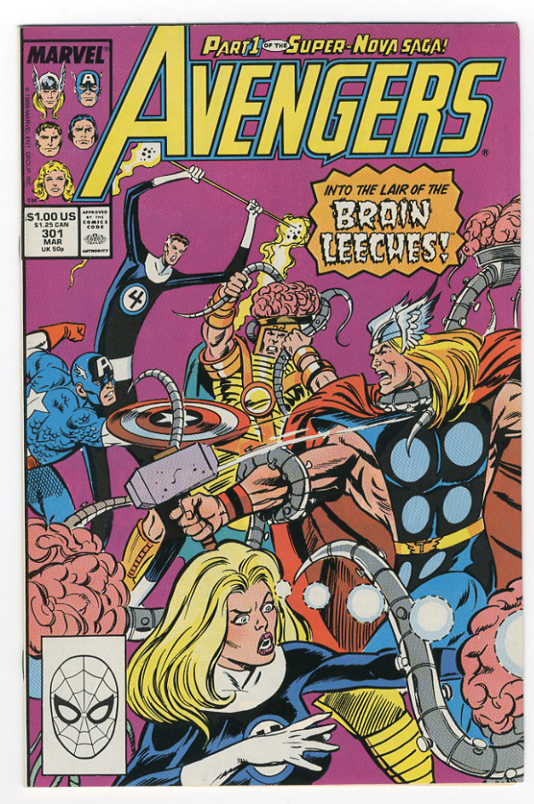 The Avengers #301 (Marvel, March 1989)