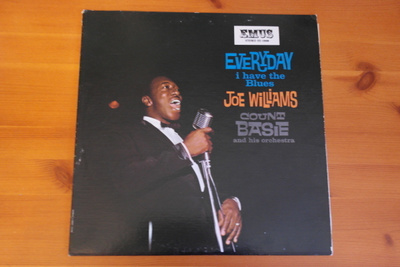 Joe Williams/Count Basie Orch:Everyday I have the Blues LP.