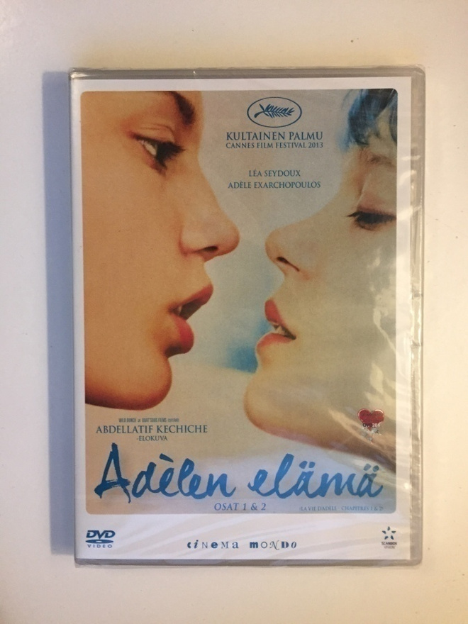 Adelen elämä (2013) palkittu Cannesissa (DVD) UUSI