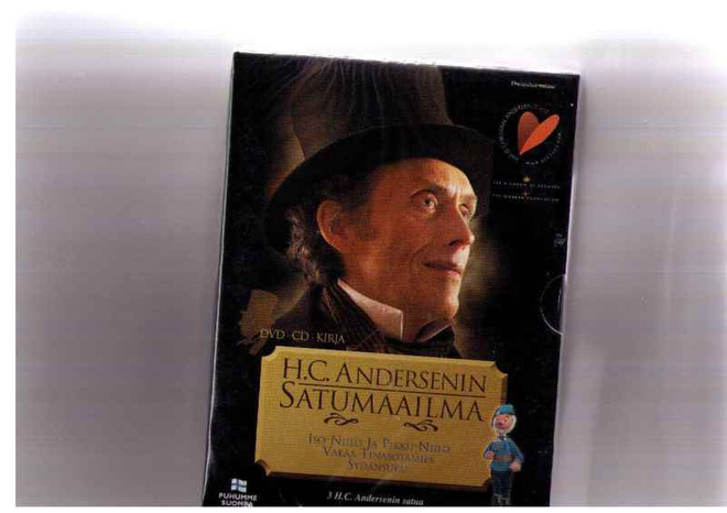 H.C.ANDERSENIN SATUMAAILMA (DVD-CD-KIRJA UUSI MUOVEISSA)