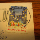 suomi pk jenny nyström joulukranssi sateenvarjo ystävykset - pikkukuva 1