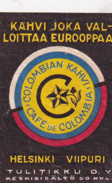 Colombian kahvi, Helsinki - Viipuri     1/14