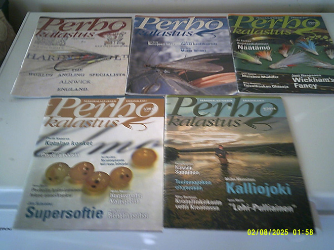 Perho kalastus-lehdet vuosikerta 2014 (5 kpl)