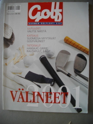 Suomen Golflehti Nro 2/2001 (10.11)