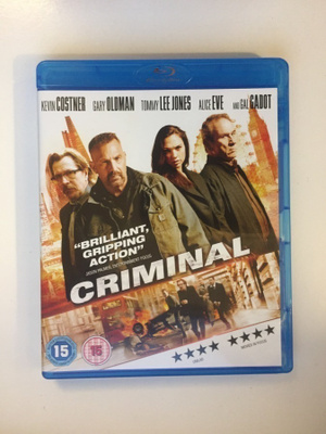 Criminal [Blu-ray] 2016] Kevin Costner, Tommy Lee Jones