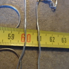 Käärmeketju Hopea 61cm - pikkukuva 4