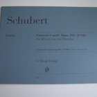 Schubert, FANTASIA f-molli, op 103, 4-kätinen, piano - pikkukuva 1