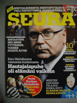 Seura lehti Nro 9/2015 (14.3)