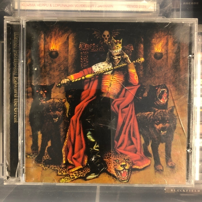IRON MAIDEN - Edward The Great (The Greatest Hits) cd