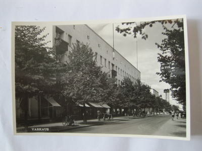 VANHA Postikortti Varkaus 1950-luku Alkup.Mallikappale